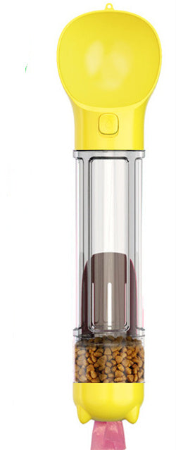 Botella de agua multifuncional para perros – Portátil, ligera y a prueba de fugas