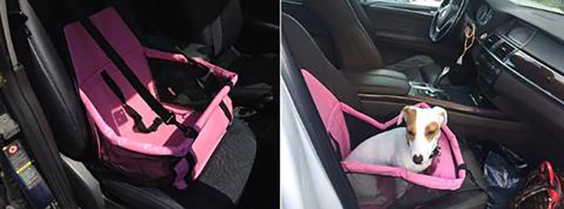 Asiento transportador impermeable para perros y gatos – Seguridad y comodidad para viajes largos