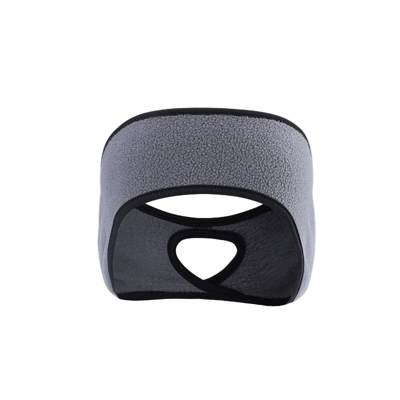 Cinta deportiva térmica unisex – Banda elástica con forro polar para running, fitness y yoga