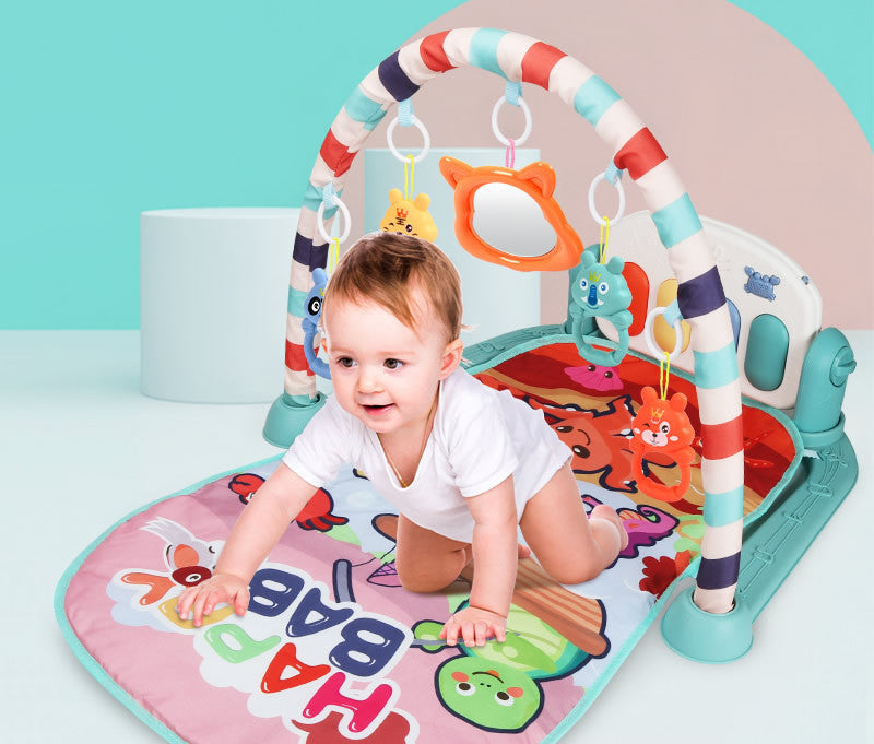 Gimnasio Musical para Bebés con Piano y Pedales – Desarrollo Sensorial y Motor