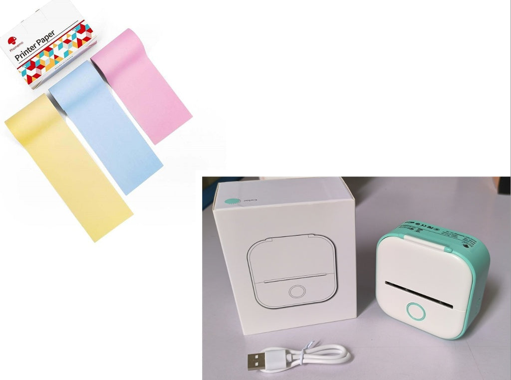 🏷️🖨️ Mini Impresora Portátil Térmica de Etiquetas – Bluetooth Compatible 📲 – Tendencia 2026 ✨