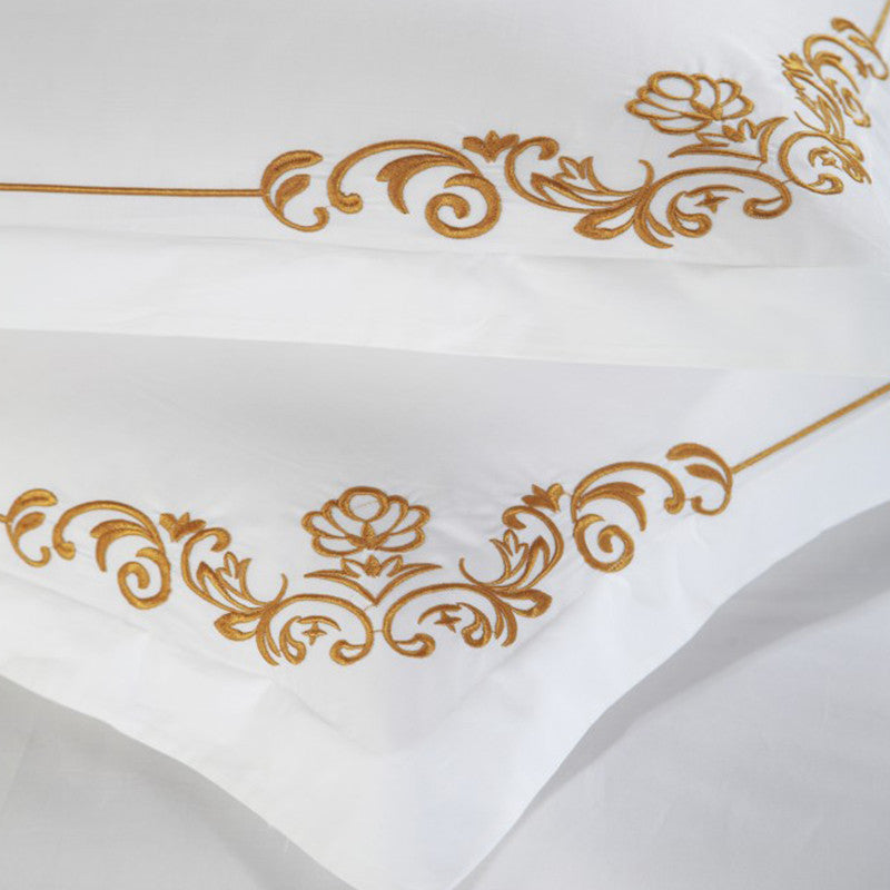 Juego de Cama de Algodón Puro – 4 Piezas Premium de Alta Densidad