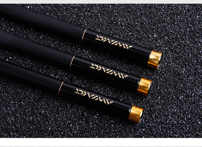 Caña de pescar telescópica de carbono – diseño ligero, resistente y ergonómico