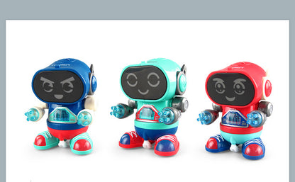 Robot Eléctrico Bailarín con Música y Luces – Juguete Infantil Automático