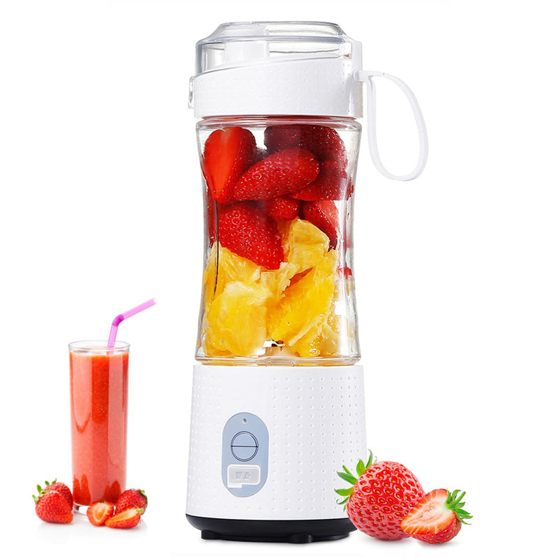 Licuadora Portátil USB 380 ml – Recargable y Compacta para Smoothies y Batidos