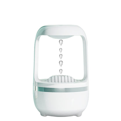 Humidificador Antigravedad con Efecto Gota de Agua – Aromaterapia Silenciosa USB 500 ml