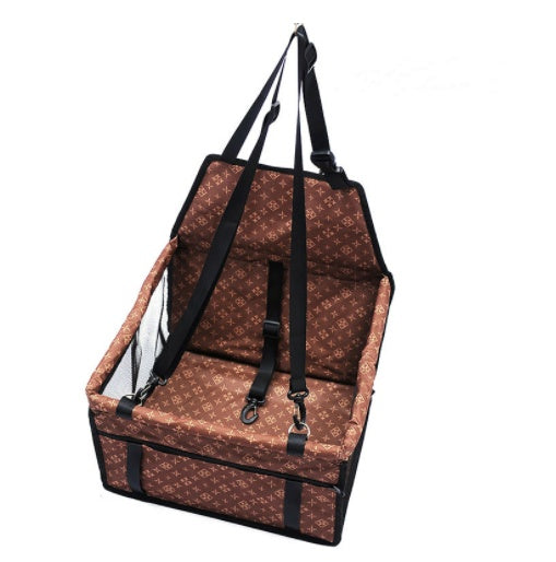 Asiento transportador impermeable para perros y gatos – Seguridad y comodidad para viajes largos