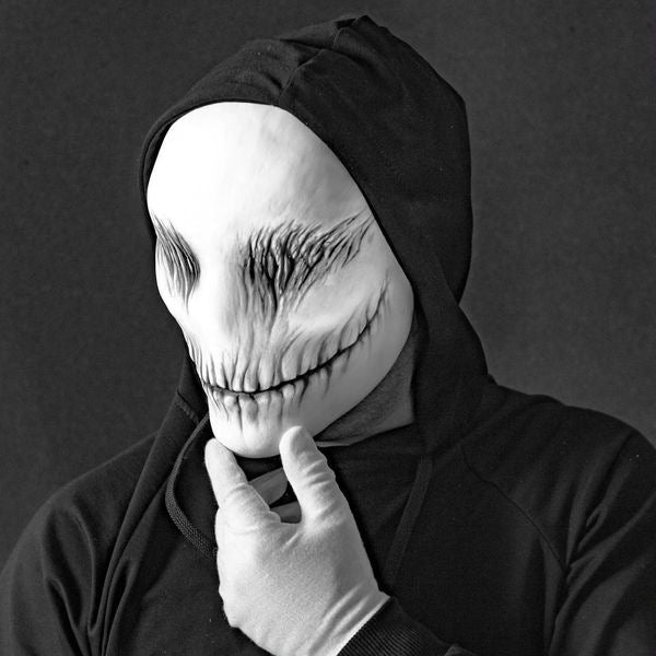 Máscara de Fantasma de Látex – Disfraz de Terror Realista para Halloween y Fiestas