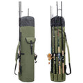 Bolsa cilíndrica de pesca multifuncional – porta cañas y accesorios impermeable Oxford 600D