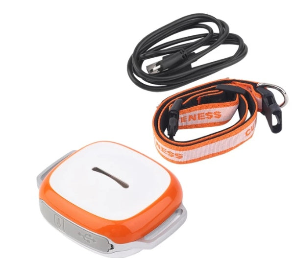 Collar localizador GPS impermeable para perros y gatos – Con alarma inteligente y batería duradera