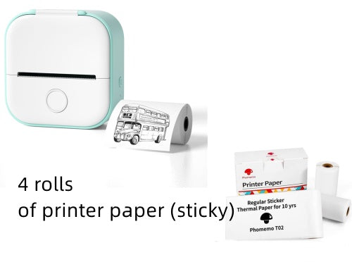 🏷️🖨️ Mini Impresora Portátil Térmica de Etiquetas – Bluetooth Compatible 📲 – Tendencia 2026 ✨