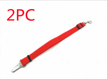 Cinturón de seguridad ajustable para perros – Material PP resistente y multicolor