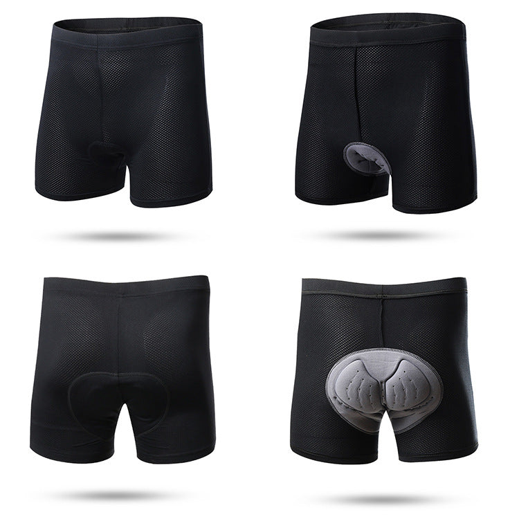 Ropa interior de ciclismo con almohadilla de silicona – Transpirable y cómoda unisex