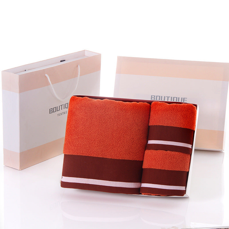 Toalla de baño 100 % algodón — Suave, absorbente y de alta calidad