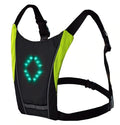 Chaleco reflectante LED recargable por USB – Seguridad y visibilidad para ciclismo nocturno