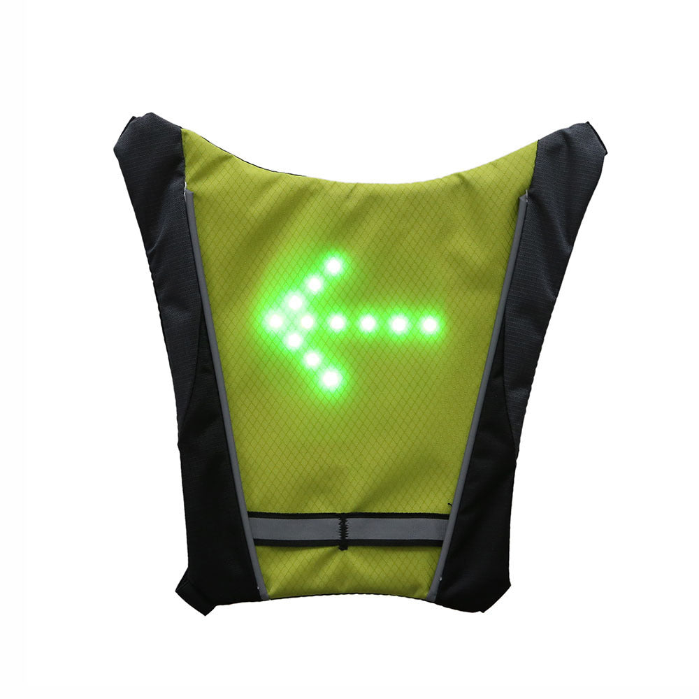 Chaleco reflectante LED recargable por USB – Seguridad y visibilidad para ciclismo nocturno