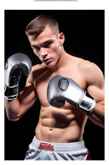 Guantes de boxeo profesionales – Entrenamiento de combate y sanda unisex