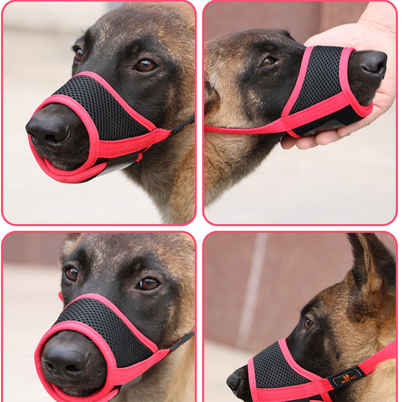 Museruola ajustable y transpirable para perros – Diseño seguro, cómodo y resistente
