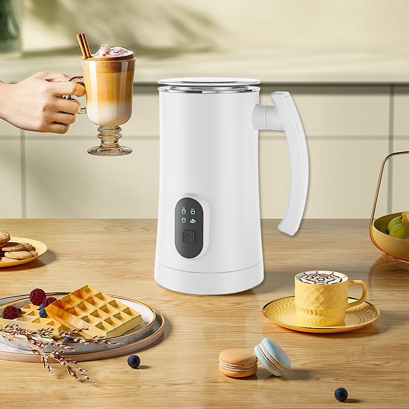 Espumador de Leche Eléctrico Automático – Función Frío y Caliente 400W Acero Inoxidable