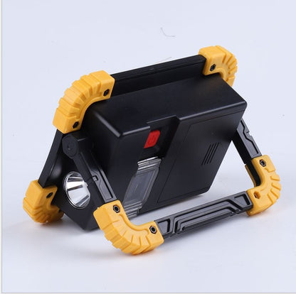 Luz LED Portátil de Emergencia 20W – Recargable por USB para Camping y Uso Doméstico