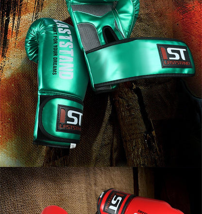 Guantes de boxeo profesionales – Entrenamiento sanda para hombre y mujer