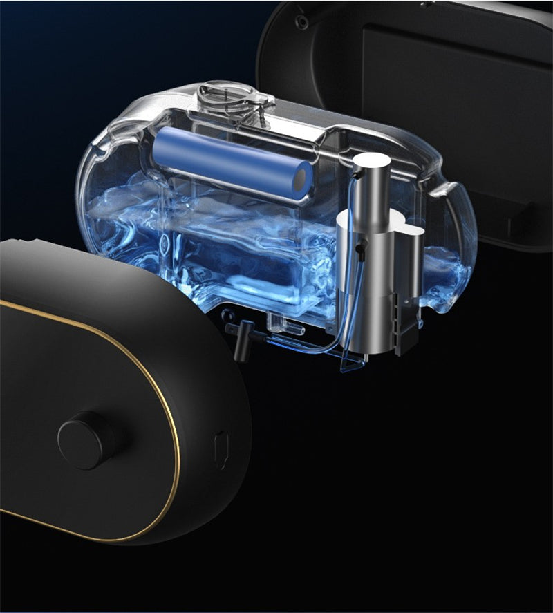 Dispensador automático de jabón en espuma — Montaje mural con pantalla digital