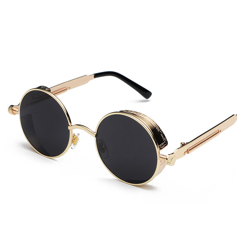 Gafas de sol metálicas HD unisex – protección UV y estilo elegante