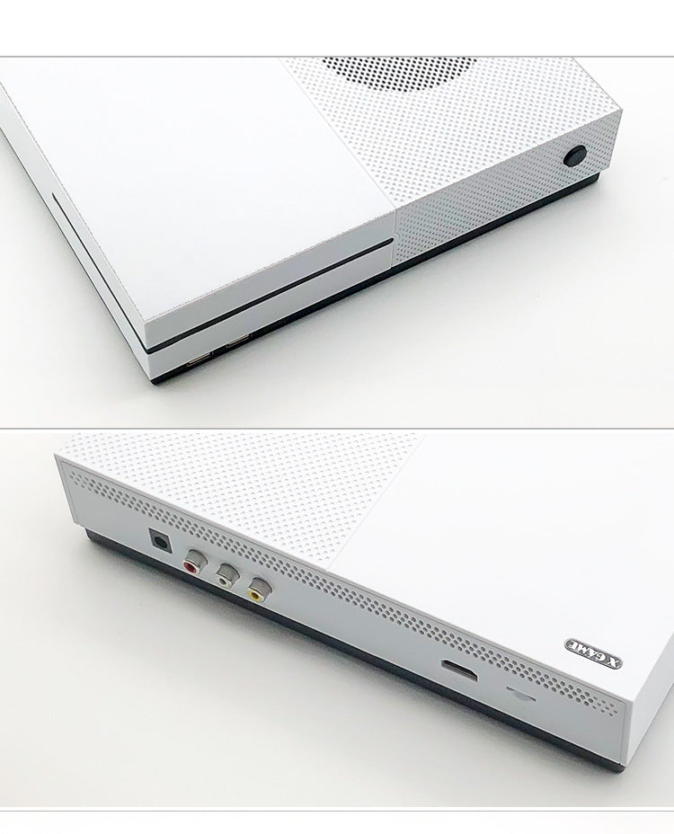 Consola arcade Xgame con mandos con cable y conexión HDMI para juegos retro.