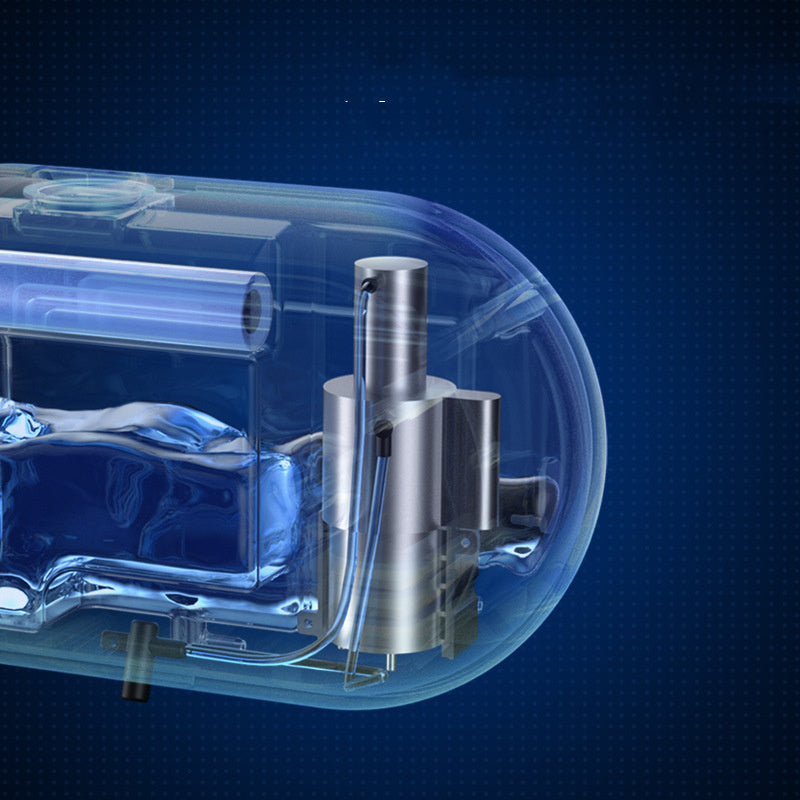 Dispensador automático de jabón en espuma — Montaje mural con pantalla digital