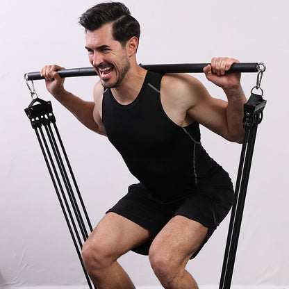 Barra de pilates con anillo de rodamientos – Accesorio de entrenamiento multifuncional