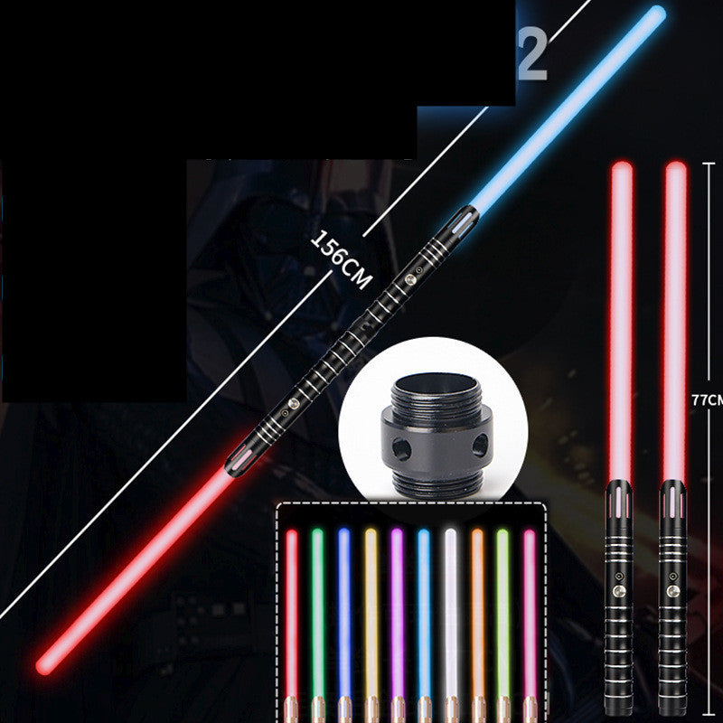 Espada Láser RGB 2 en 1 con Sonido y Luces LED – Recargable por USB