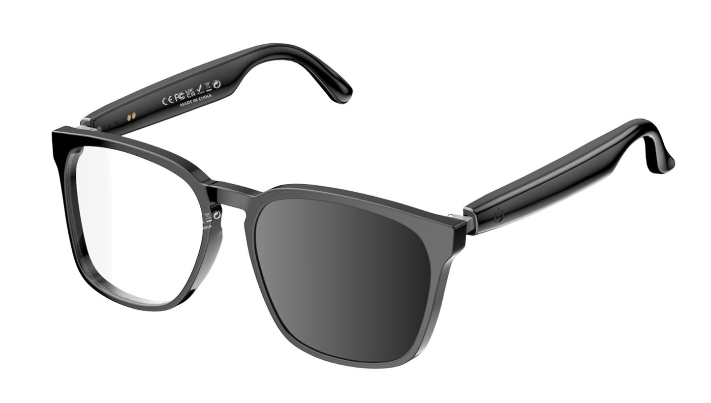 gafas inteligentes con traducción por voz en tiempo real lentes fotocromáticas y conectividad Bluetooth con carga magnética