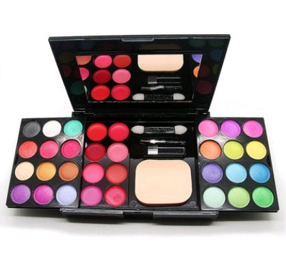 Set de Maquillaje Todo en Uno – Paleta Completa Profesional con Espejo