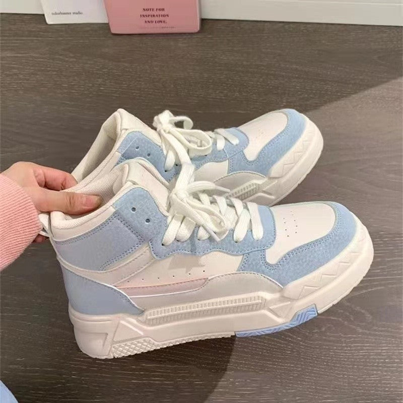 Zapatillas casual con plataforma – diseño transpirable y moderno para uso diario