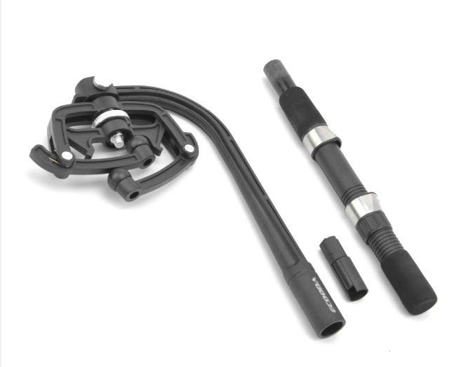Enrollador de hilo de pesca profesional – dispositivo manual con base de ventosa