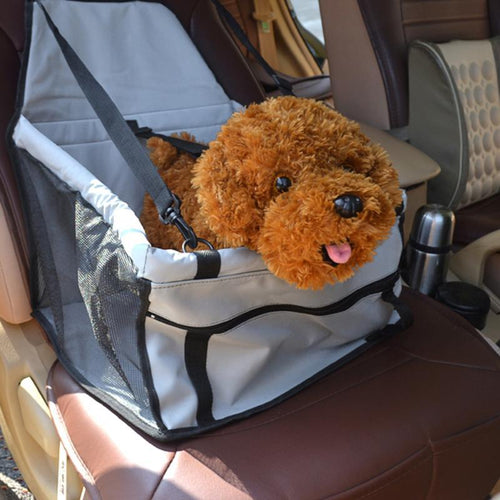 Asiento transportador impermeable para perros y gatos – Seguridad y comodidad para viajes largos