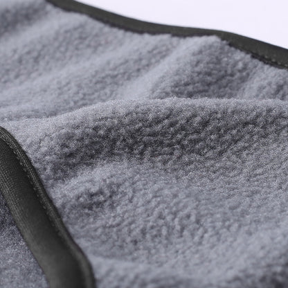 Cinta deportiva térmica unisex – Banda elástica con forro polar para running, fitness y yoga