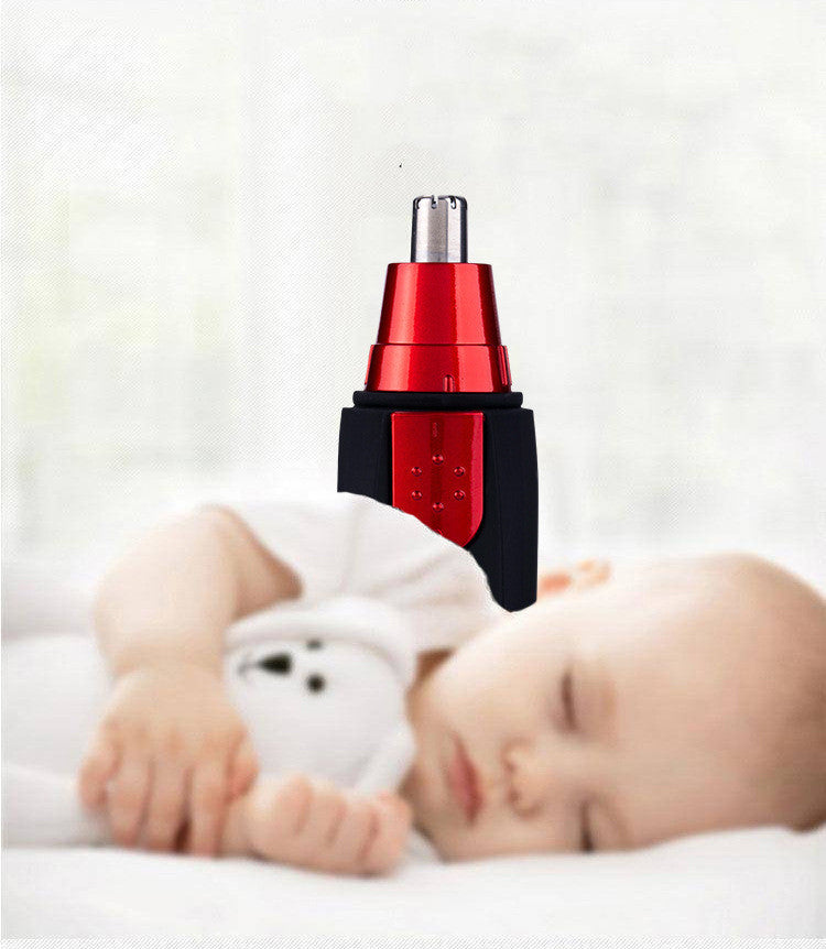 Recortadora eléctrica de vello — Nariz, orejas y cejas para hombre y mujer