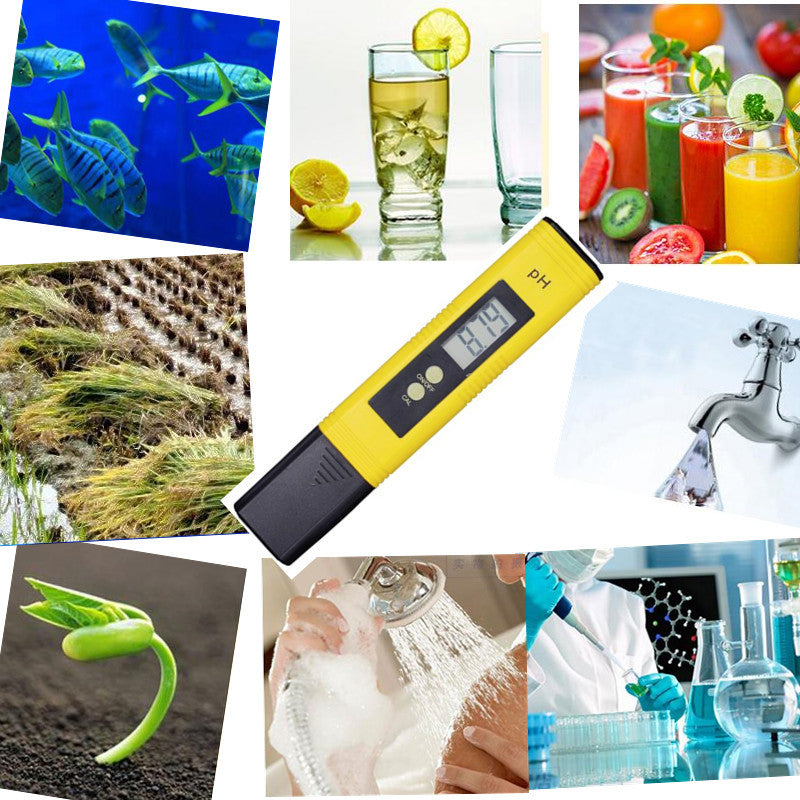 Medidor portátil de pH – Alta precisión con calibración automática y pantalla LCD