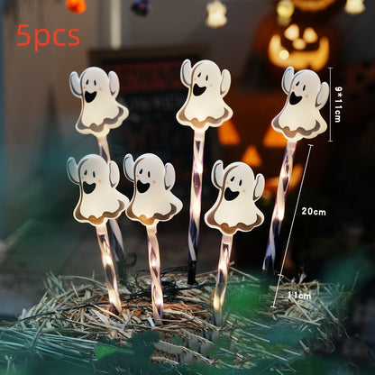Luces LED Decorativas de Halloween – Iluminación Festiva con Figuras Cartoon
