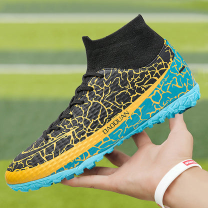 Zapatillas de Fútbol Unisex de Tobillo Alto para Entrenamiento y Competición