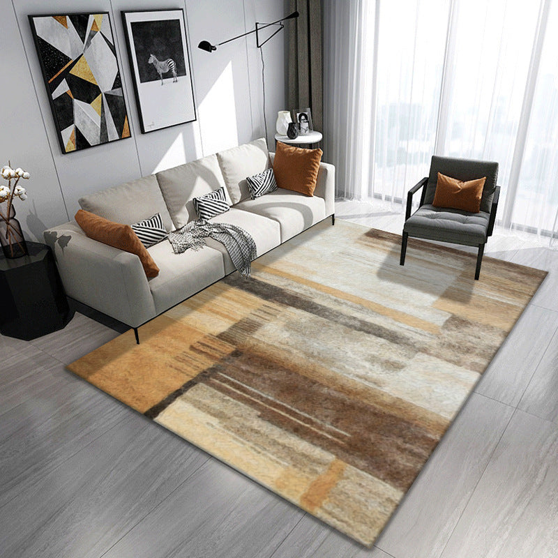 Alfombra moderna de lujo ligero — Diseño abstracto con degradado elegante