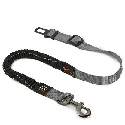 Cinturón de seguridad ajustable para perros – Nylon resistente y compatible con vehículos