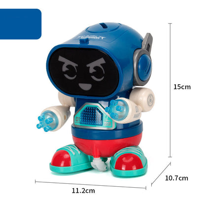 Robot Eléctrico Bailarín con Música y Luces – Juguete Infantil Automático