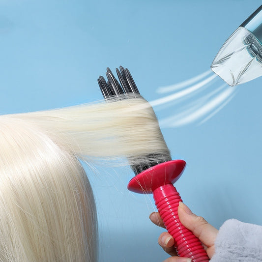 🪮 Cepillo Redondo de Aire – Estilo Profesional para Peinados Perfectos ✨💇‍♀️