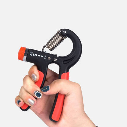 Contador ajustable spring grip – entrenador de mano y rehabilitación