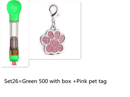 Botella de agua multifuncional para perros – Portátil, ligera y a prueba de fugas