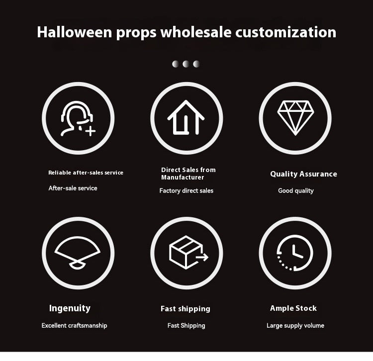 Fantasma Colgante “Niña Roja” – Decoración de Halloween con Brazos Móviles