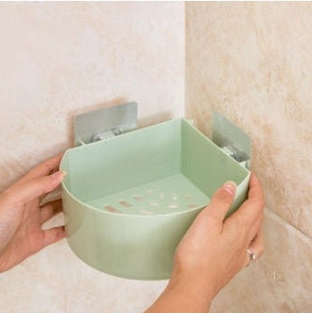 Estante organizador de baño — Soporte mural moderno y funcional