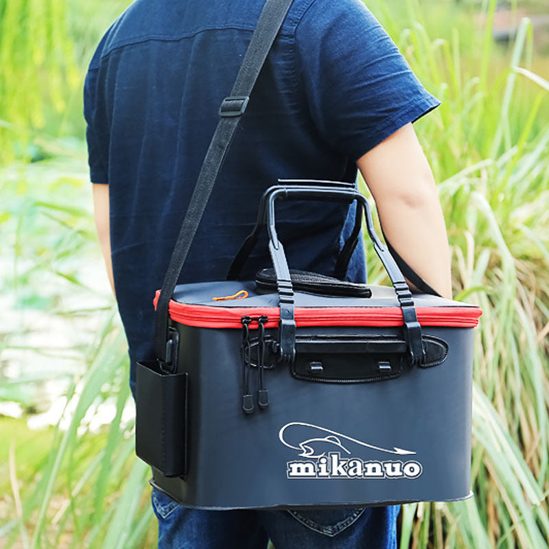 Bolsa de pesca plegable EVA impermeable – caja viva portátil para peces